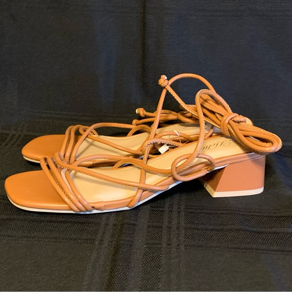 Heltid Tan Gladiator Sandals Size 9 - Picture 2 of 8
